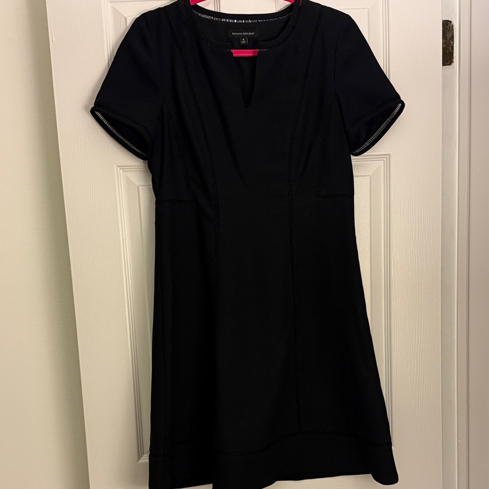 Banana Republic Classic Black Mini Dress